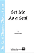 Set Me As a Seal SSAA choral sheet music cover Thumbnail